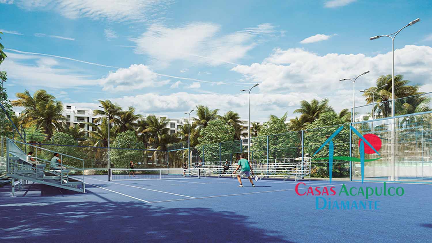 Live Aqua Private Residences - Canchas de tenis y de pádel 3